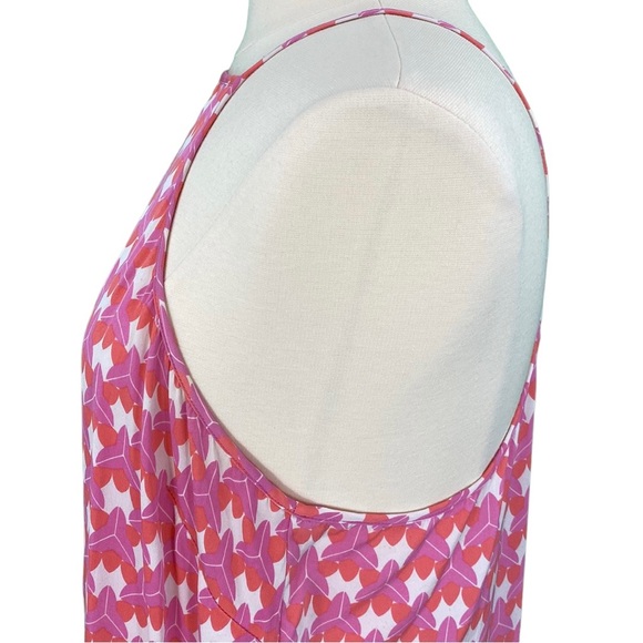 Banana Republic Milly Silk Blend Abstract Print Tank Top - Picture 13 of 16